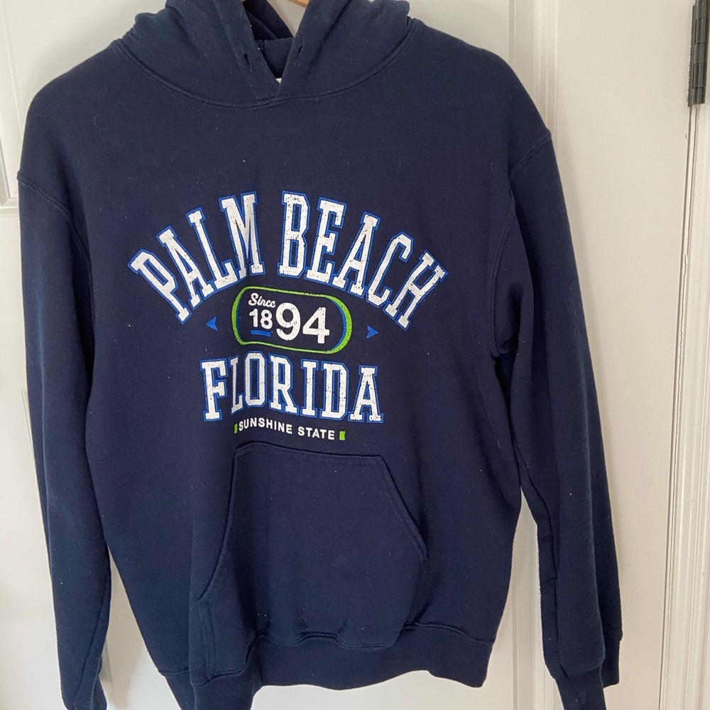 Unisex size small “palm beach” sweatshirt